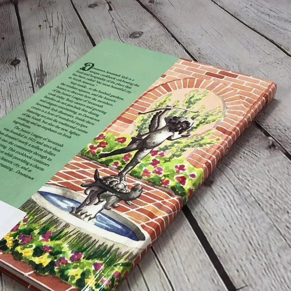 vintage cookbook downtown savannah style 1996